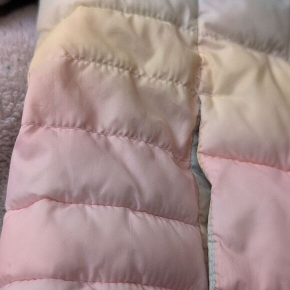 Gap Kids Pastel Rainbow Puffer Jacket Size XL - Picture 8 of 9